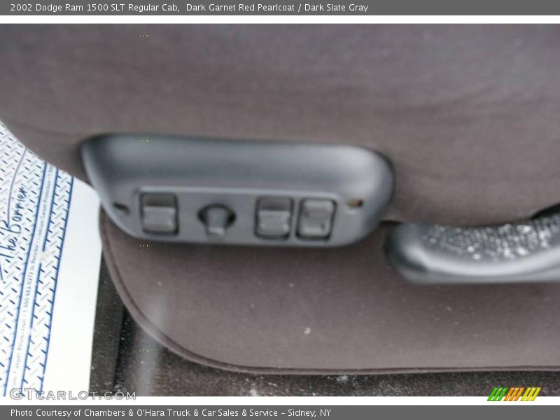 Dark Garnet Red Pearlcoat / Dark Slate Gray 2002 Dodge Ram 1500 SLT Regular Cab