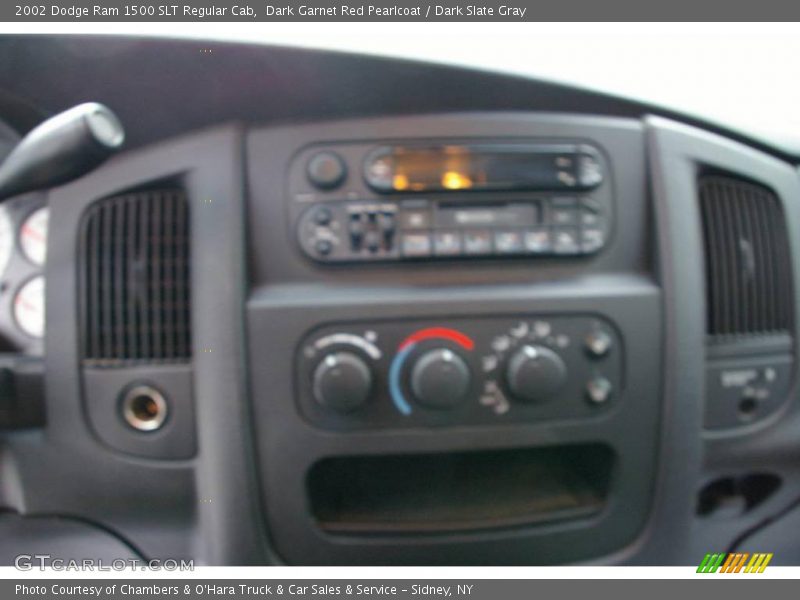 Dark Garnet Red Pearlcoat / Dark Slate Gray 2002 Dodge Ram 1500 SLT Regular Cab