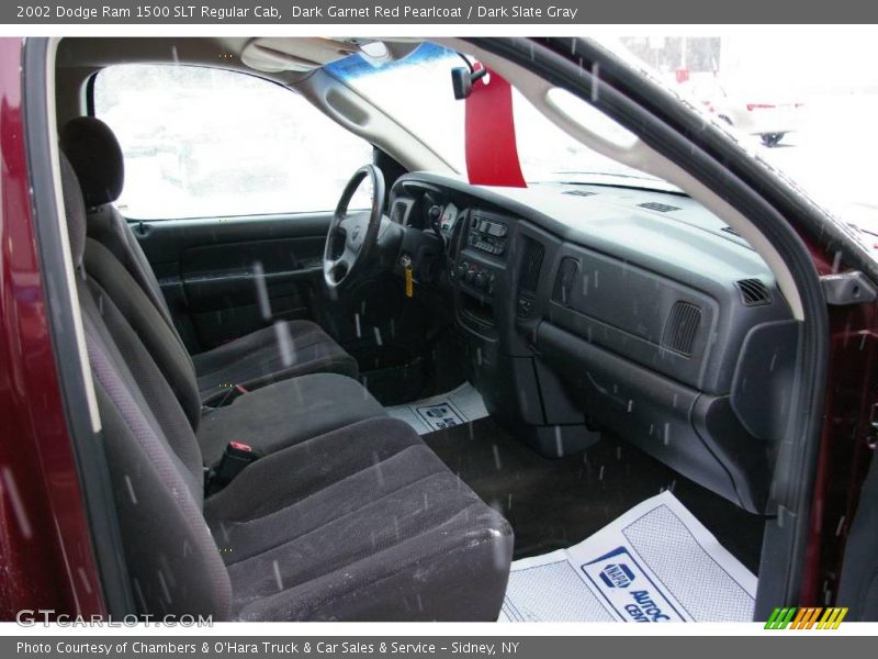 Dark Garnet Red Pearlcoat / Dark Slate Gray 2002 Dodge Ram 1500 SLT Regular Cab