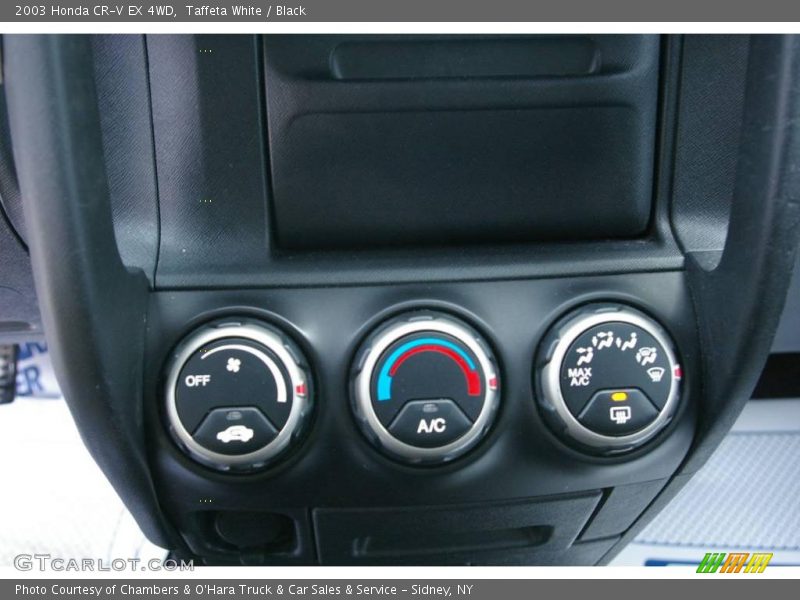 Taffeta White / Black 2003 Honda CR-V EX 4WD