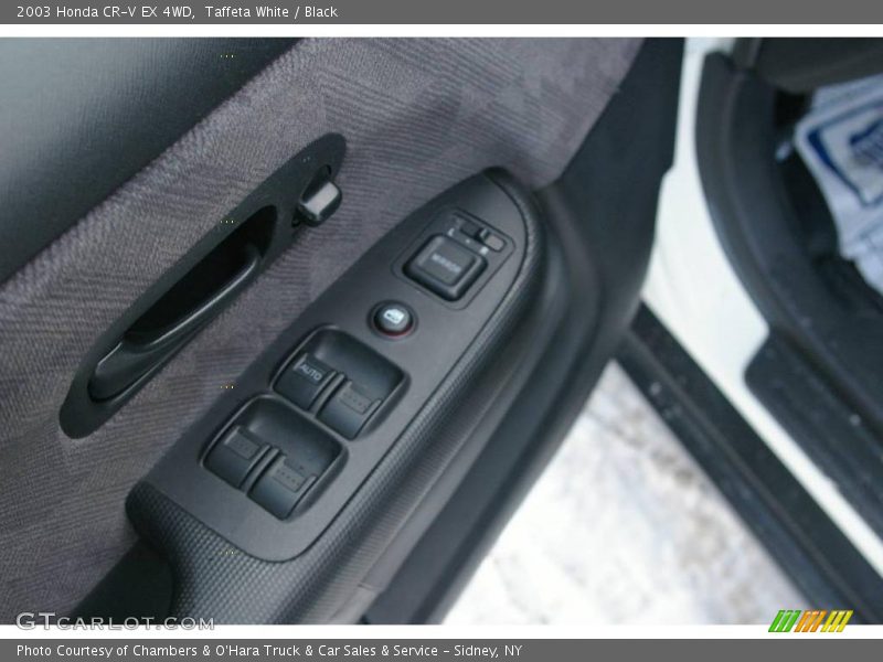 Taffeta White / Black 2003 Honda CR-V EX 4WD