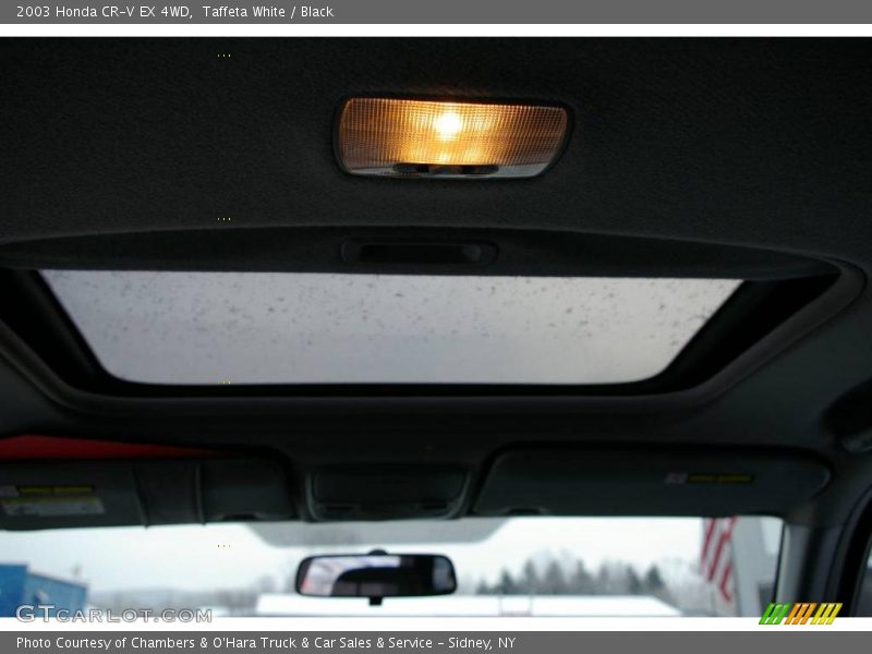 Taffeta White / Black 2003 Honda CR-V EX 4WD