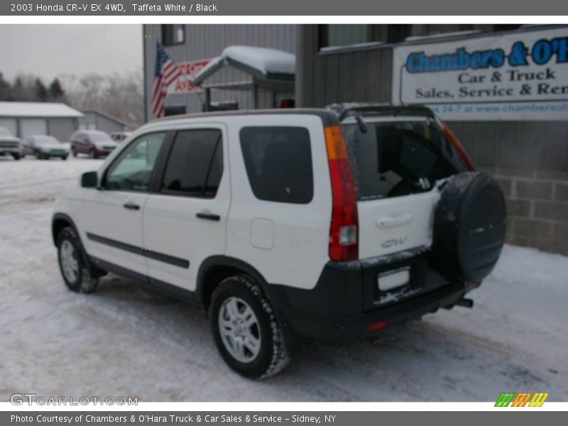 Taffeta White / Black 2003 Honda CR-V EX 4WD