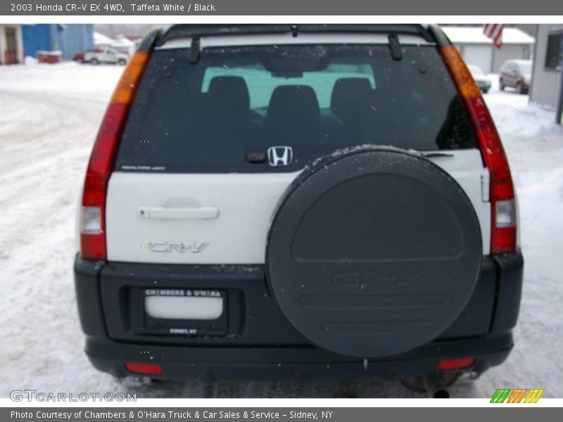 Taffeta White / Black 2003 Honda CR-V EX 4WD
