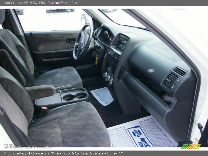 Taffeta White / Black 2003 Honda CR-V EX 4WD