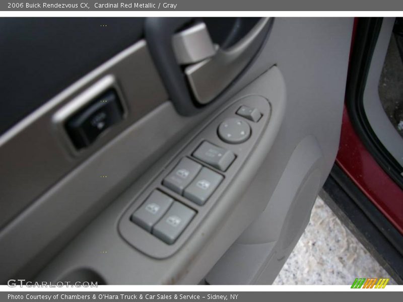 Cardinal Red Metallic / Gray 2006 Buick Rendezvous CX