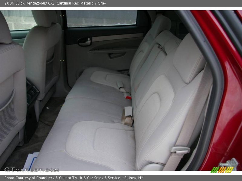 Cardinal Red Metallic / Gray 2006 Buick Rendezvous CX