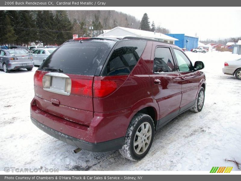 Cardinal Red Metallic / Gray 2006 Buick Rendezvous CX