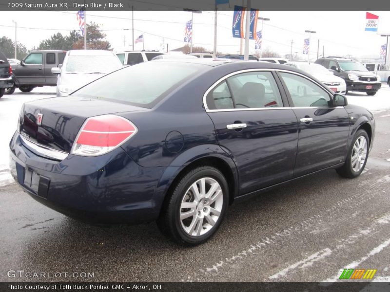 Deep Blue / Black 2009 Saturn Aura XR