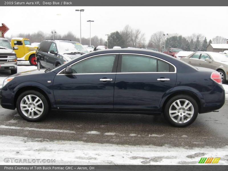 Deep Blue / Black 2009 Saturn Aura XR