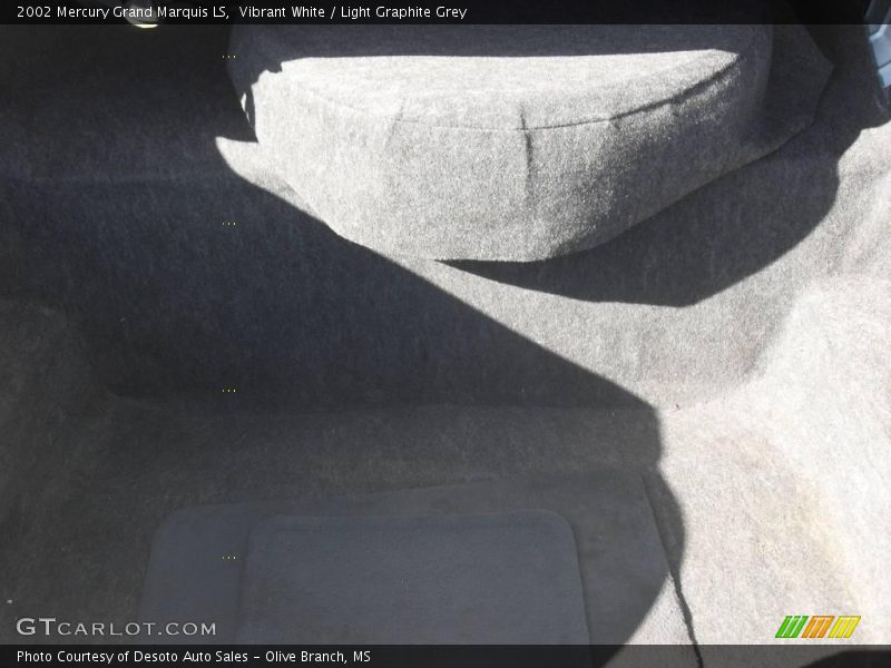 Vibrant White / Light Graphite Grey 2002 Mercury Grand Marquis LS