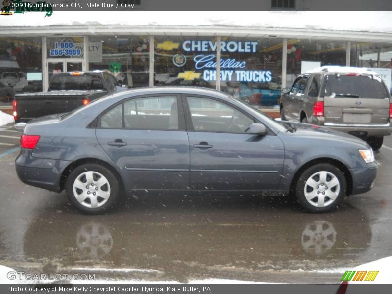 Slate Blue / Gray 2009 Hyundai Sonata GLS