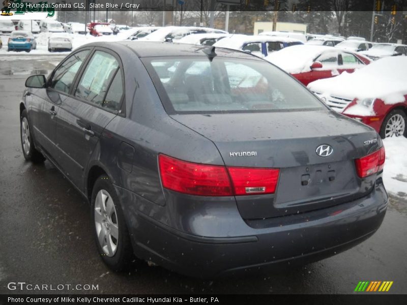 Slate Blue / Gray 2009 Hyundai Sonata GLS