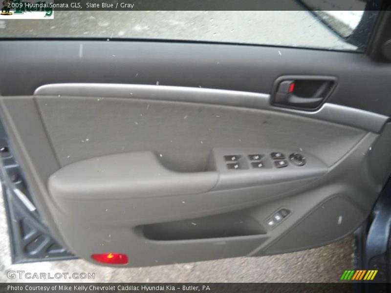 Slate Blue / Gray 2009 Hyundai Sonata GLS