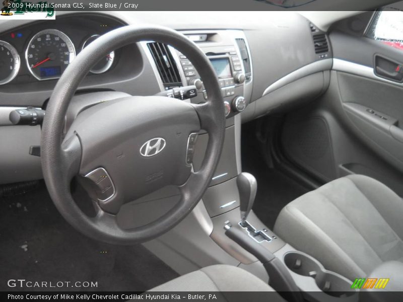 Slate Blue / Gray 2009 Hyundai Sonata GLS