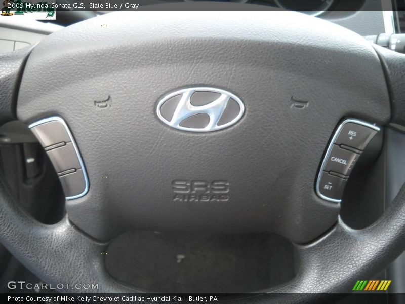 Slate Blue / Gray 2009 Hyundai Sonata GLS