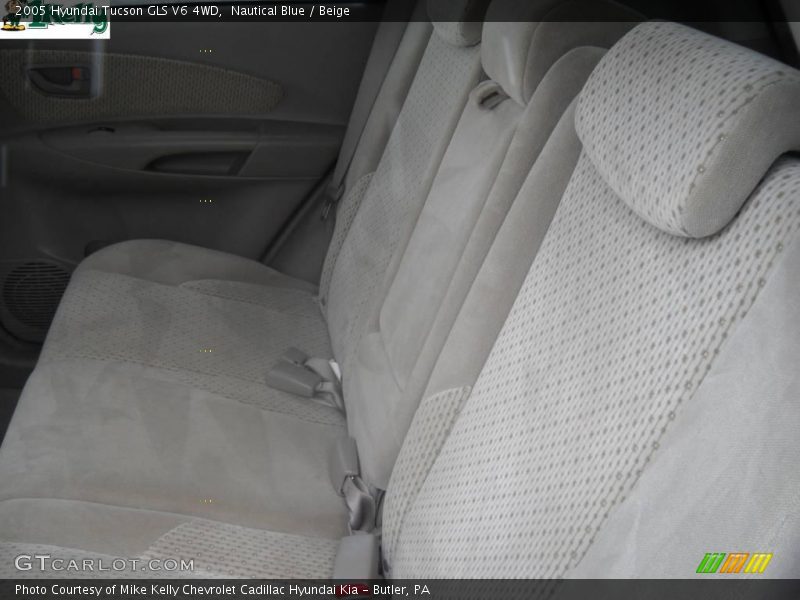 Nautical Blue / Beige 2005 Hyundai Tucson GLS V6 4WD