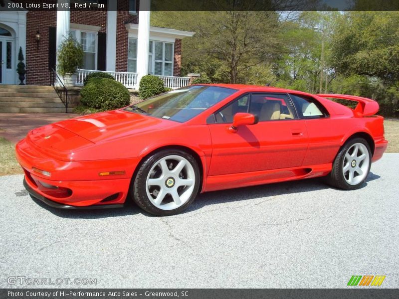  2001 Esprit V8 Red