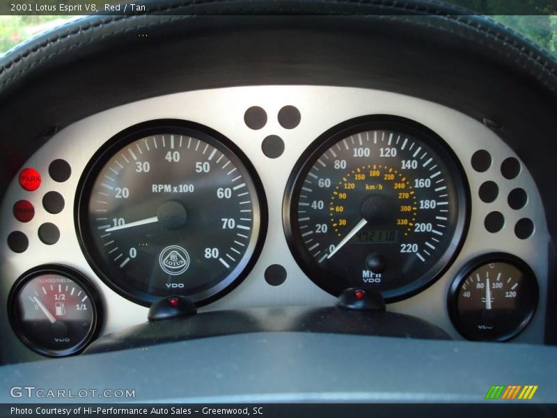  2001 Esprit V8 V8 Gauges
