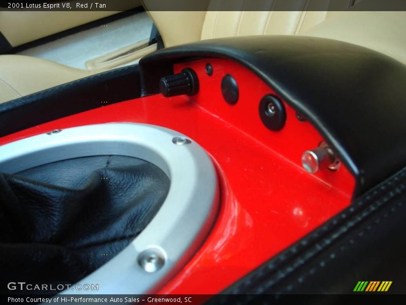 Controls of 2001 Esprit V8