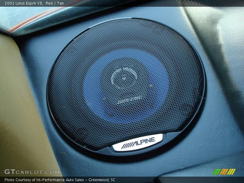 Red / Tan 2001 Lotus Esprit V8