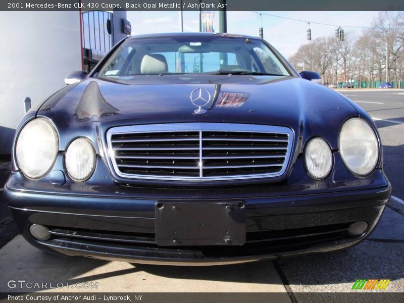 Black Opal Metallic / Ash/Dark Ash 2001 Mercedes-Benz CLK 430 Coupe
