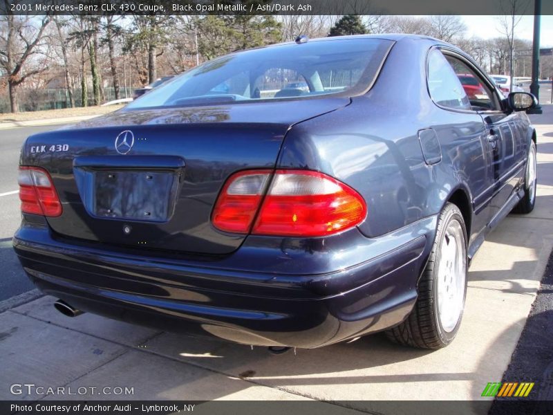 Black Opal Metallic / Ash/Dark Ash 2001 Mercedes-Benz CLK 430 Coupe