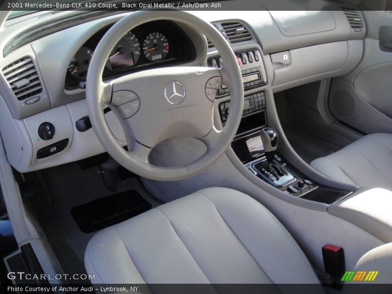 Black Opal Metallic / Ash/Dark Ash 2001 Mercedes-Benz CLK 430 Coupe