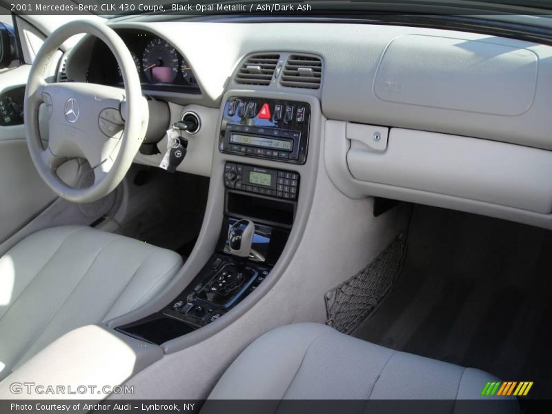 Black Opal Metallic / Ash/Dark Ash 2001 Mercedes-Benz CLK 430 Coupe