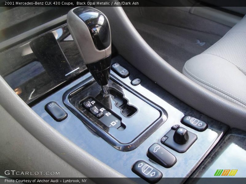 Black Opal Metallic / Ash/Dark Ash 2001 Mercedes-Benz CLK 430 Coupe