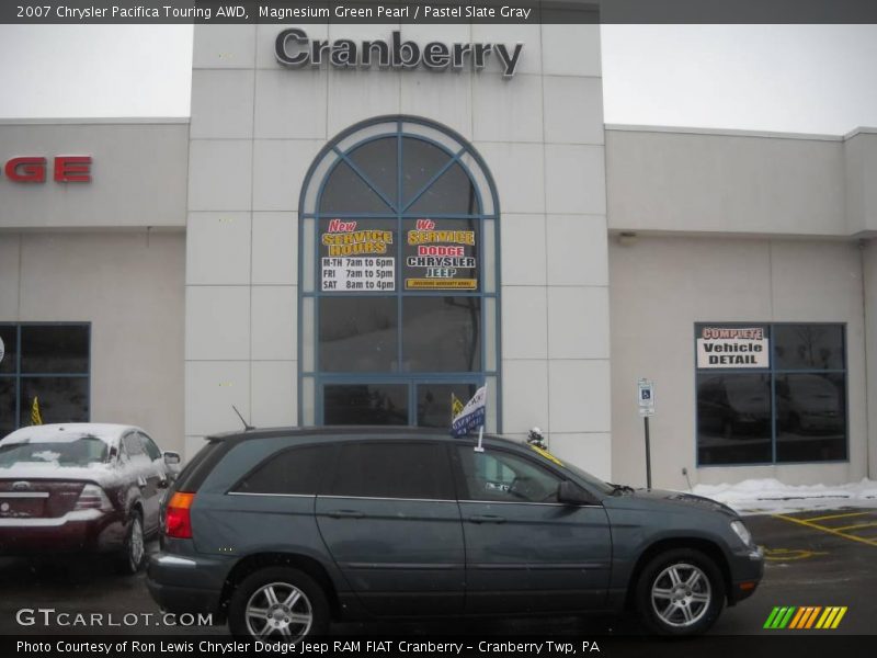 Magnesium Green Pearl / Pastel Slate Gray 2007 Chrysler Pacifica Touring AWD
