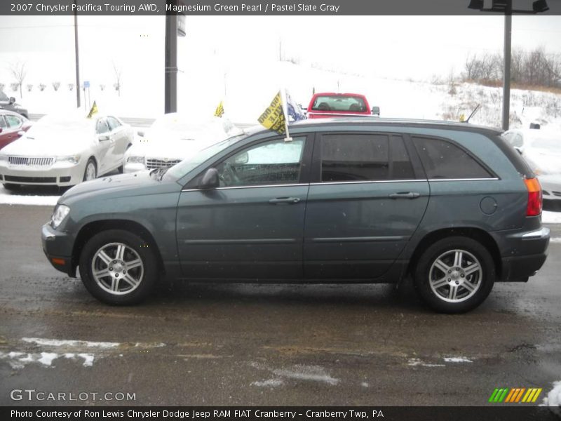 Magnesium Green Pearl / Pastel Slate Gray 2007 Chrysler Pacifica Touring AWD