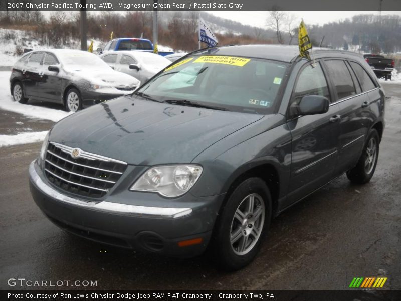 Magnesium Green Pearl / Pastel Slate Gray 2007 Chrysler Pacifica Touring AWD