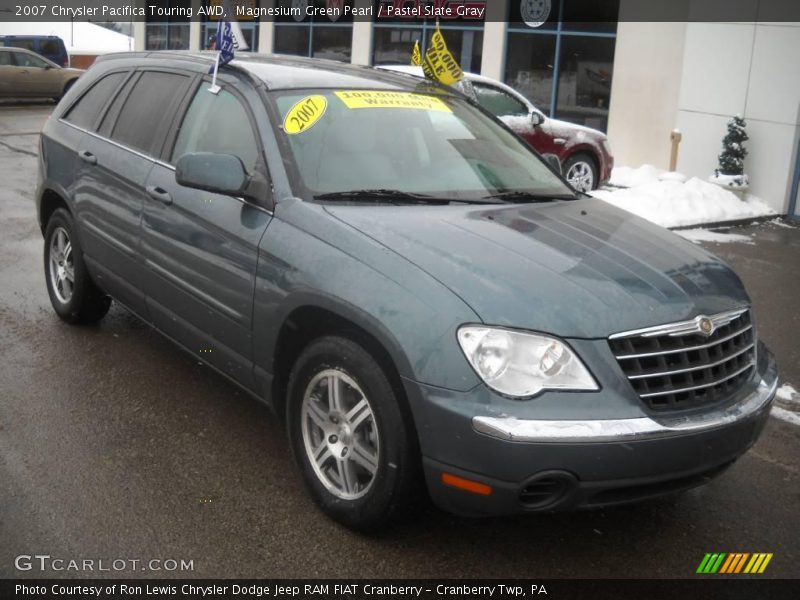 Magnesium Green Pearl / Pastel Slate Gray 2007 Chrysler Pacifica Touring AWD