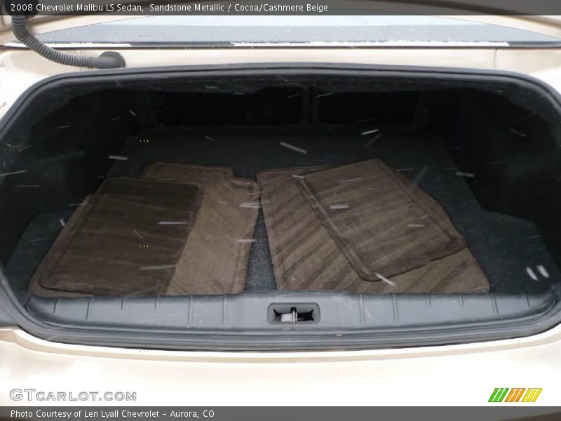 Sandstone Metallic / Cocoa/Cashmere Beige 2008 Chevrolet Malibu LS Sedan