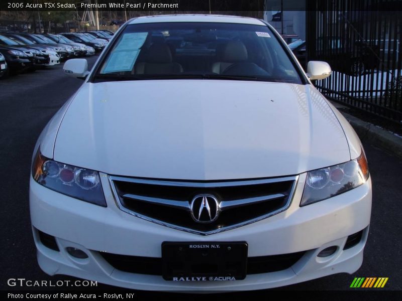 Premium White Pearl / Parchment 2006 Acura TSX Sedan