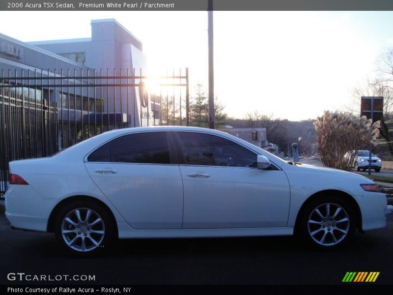 Premium White Pearl / Parchment 2006 Acura TSX Sedan