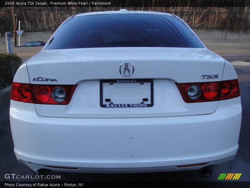 Premium White Pearl / Parchment 2006 Acura TSX Sedan