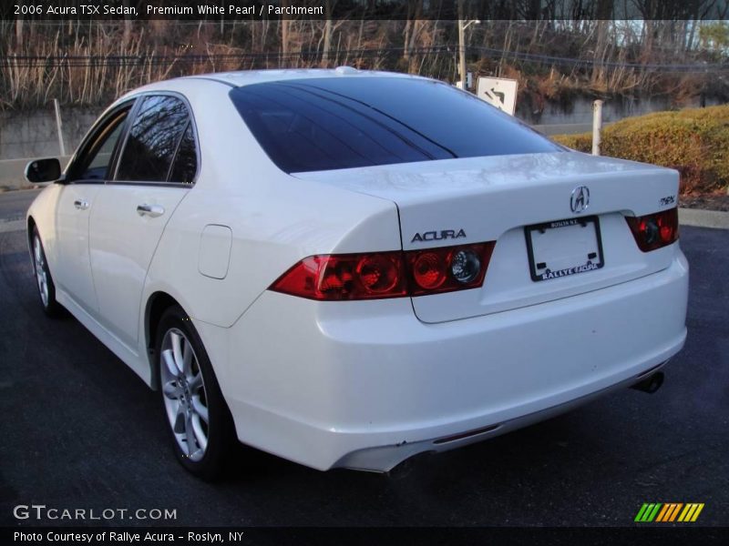 Premium White Pearl / Parchment 2006 Acura TSX Sedan