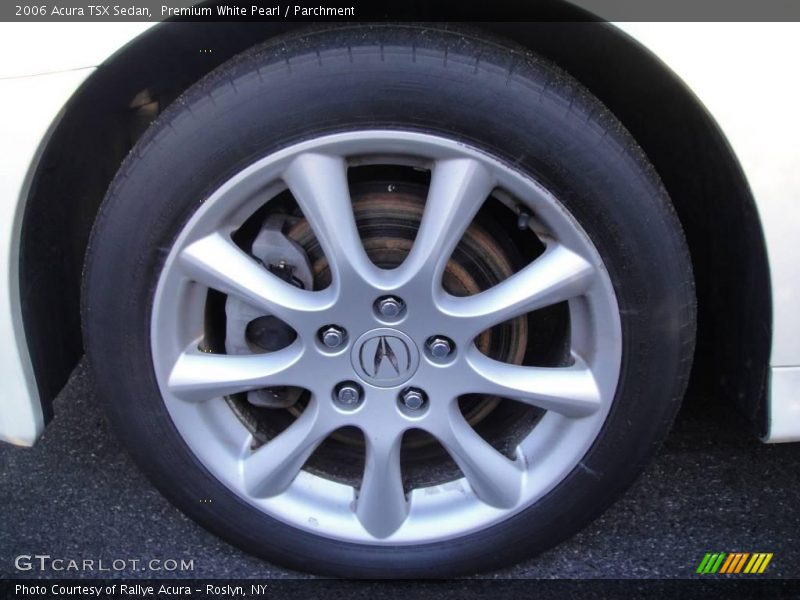 Premium White Pearl / Parchment 2006 Acura TSX Sedan