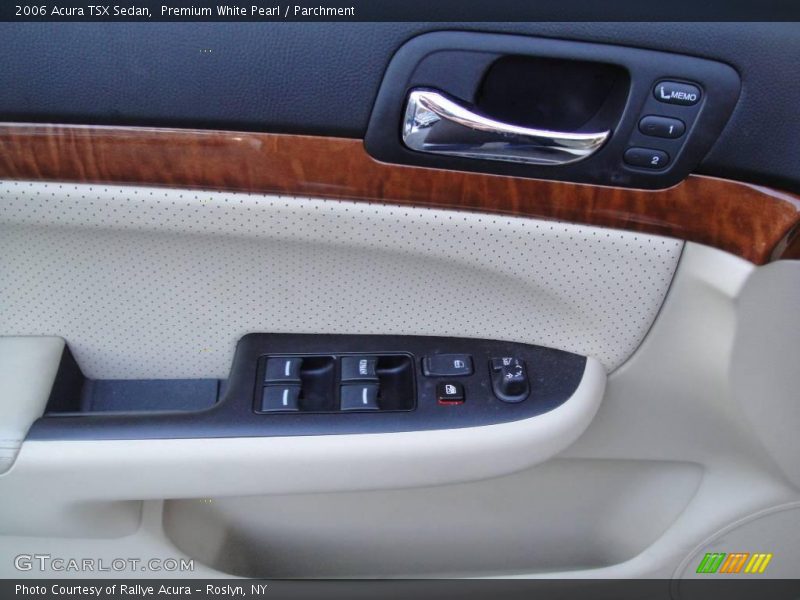 Premium White Pearl / Parchment 2006 Acura TSX Sedan