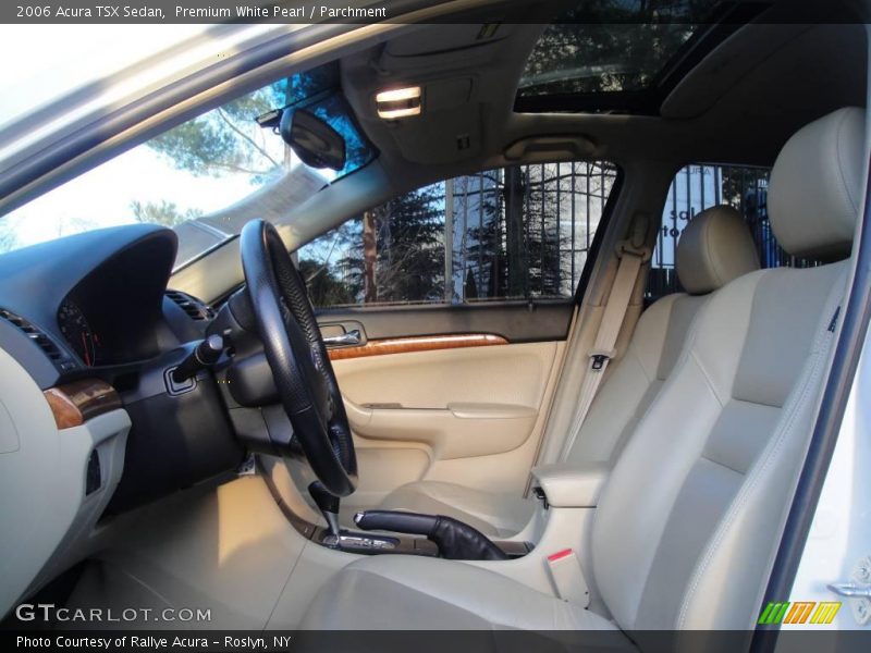 Premium White Pearl / Parchment 2006 Acura TSX Sedan