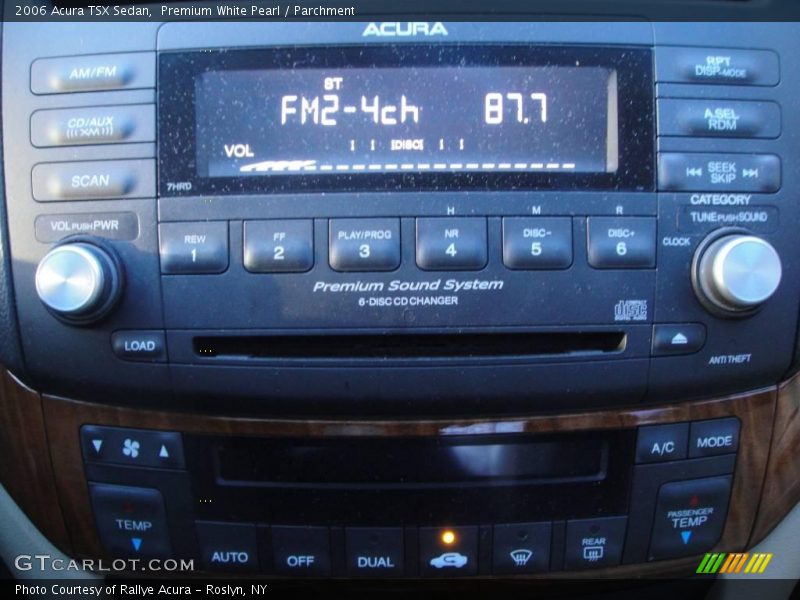 Premium White Pearl / Parchment 2006 Acura TSX Sedan