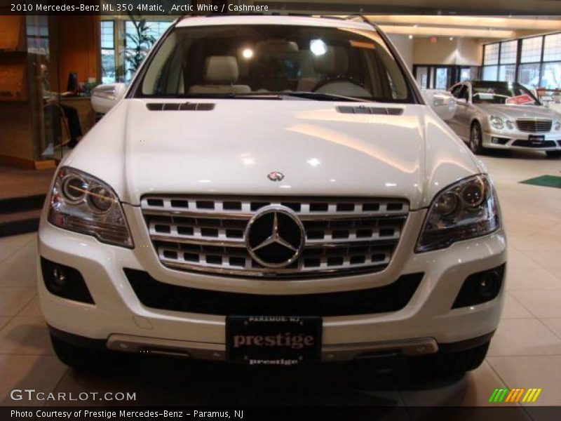 Arctic White / Cashmere 2010 Mercedes-Benz ML 350 4Matic