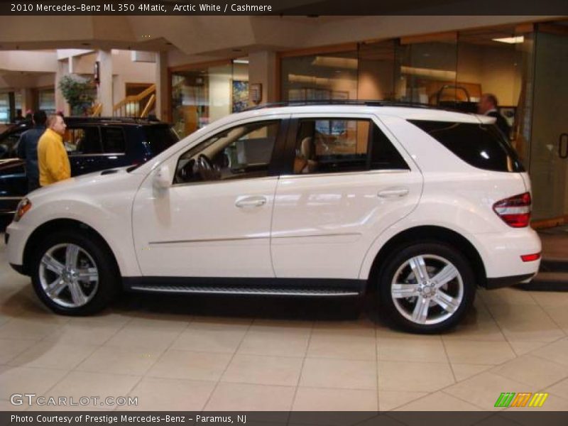 Arctic White / Cashmere 2010 Mercedes-Benz ML 350 4Matic