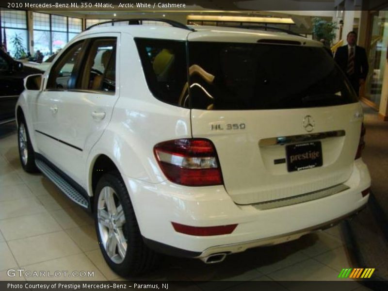 Arctic White / Cashmere 2010 Mercedes-Benz ML 350 4Matic