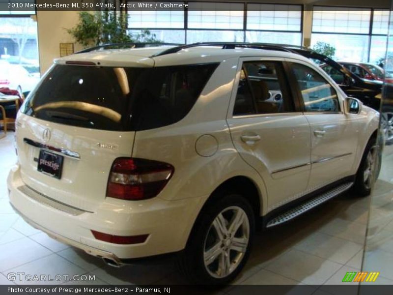 Arctic White / Cashmere 2010 Mercedes-Benz ML 350 4Matic