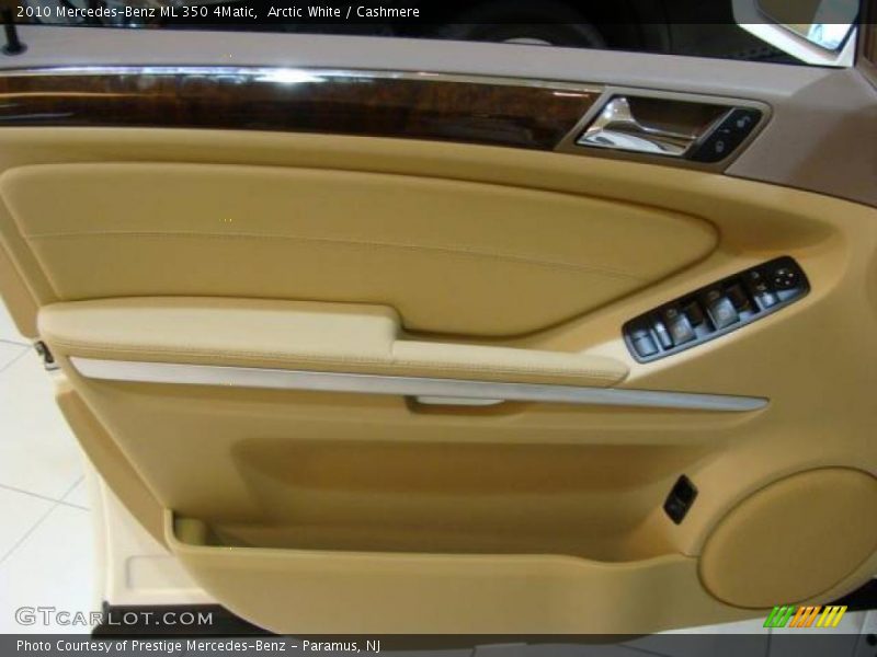Arctic White / Cashmere 2010 Mercedes-Benz ML 350 4Matic