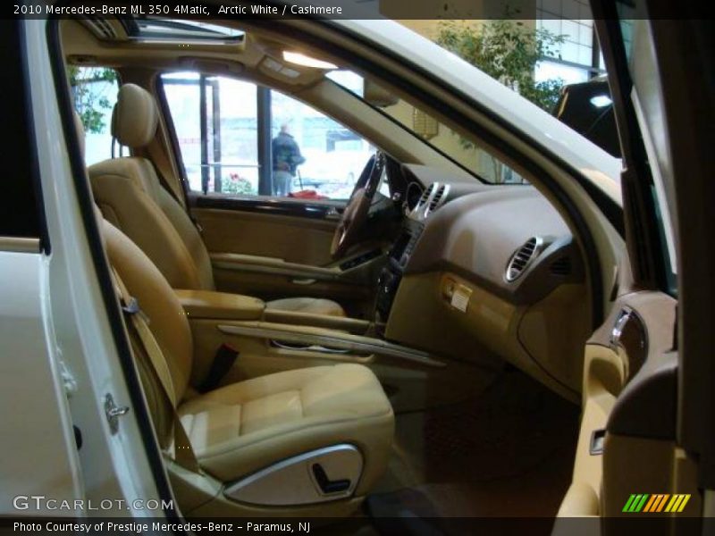 Arctic White / Cashmere 2010 Mercedes-Benz ML 350 4Matic