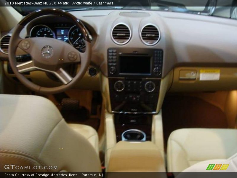 Arctic White / Cashmere 2010 Mercedes-Benz ML 350 4Matic
